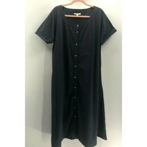 Alex Mill Shirtdress Navy w- Pockets M